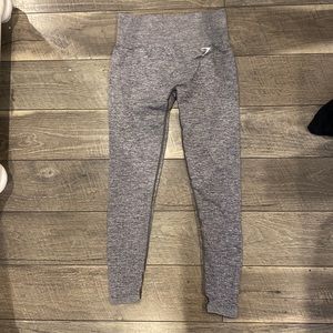 gray size 2 gym shark leggings